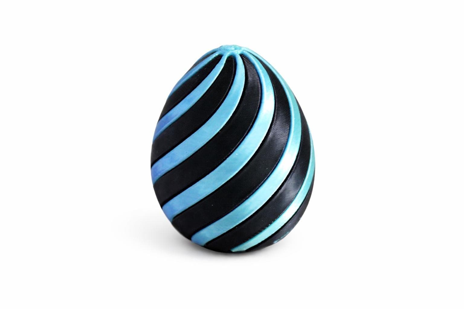 3D Printed Spiral Fidget Toy – Desk Stress Relief Gadget, Calming Motion Ball