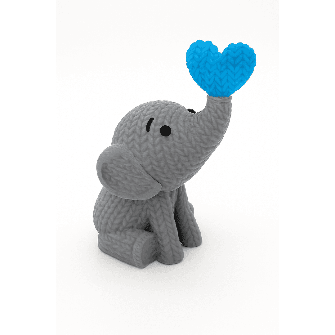 Knitted Elephant