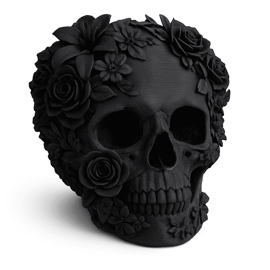 Floral Skull